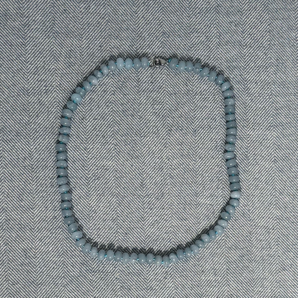 Nwot Tuckernuck Aquamarine Necklace 138$
